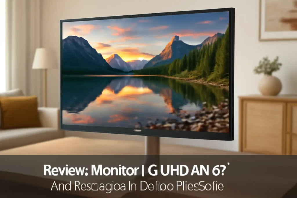 Monitor LG UHD 4K 32” - Alta Resolução, HDR10 e FreeSync