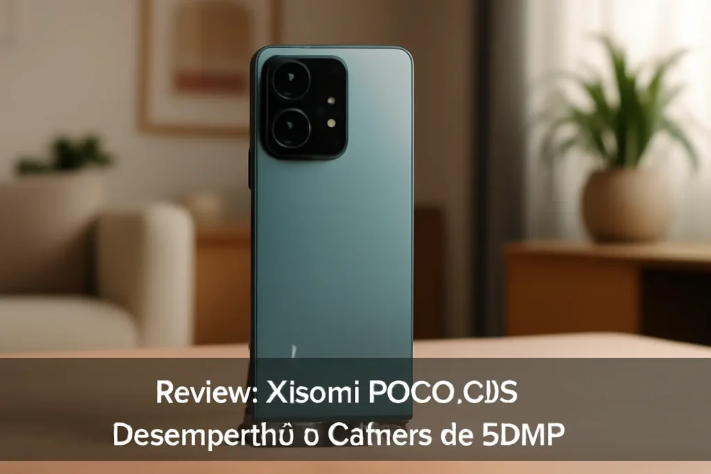 Xiaomi Smartphone POCO C75: Desempenho e Câmera de 50MP