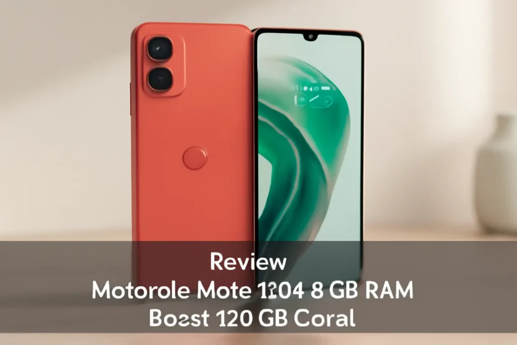 Smartphone Motorola Moto G04 8GB RAM Boost 128GB Coral