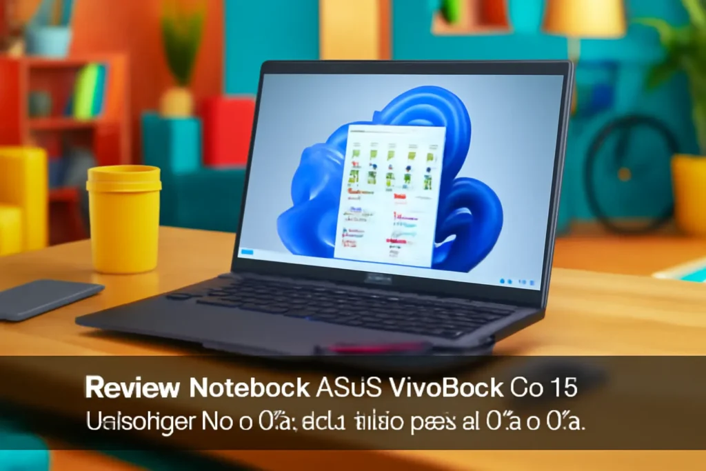 Notebook ASUS VivoBook Go 15: Desempenho e Durabilidade para o Dia a Dia