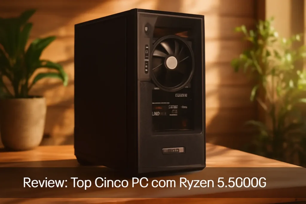 Top Cinco PC com Ryzen 5 5600g