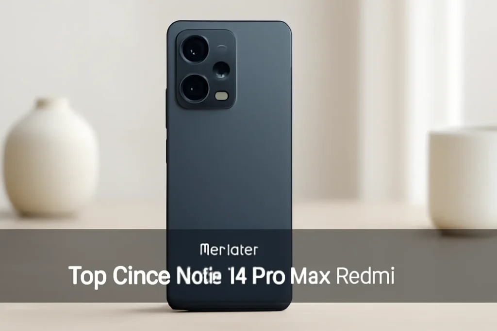 Top Cinco note 14 pro max Redmi