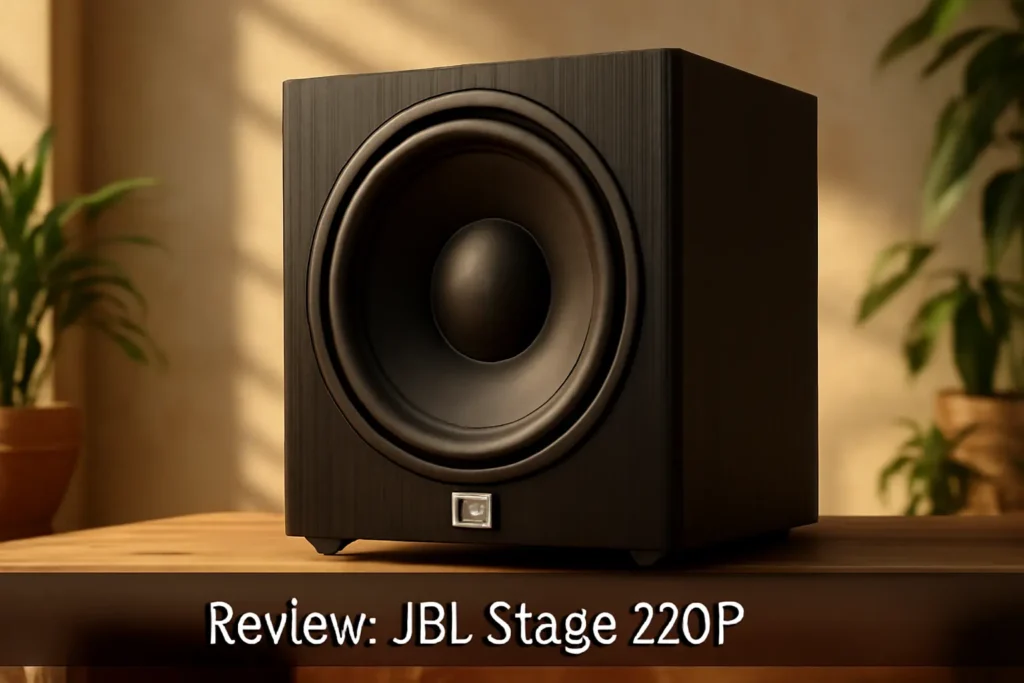 JBL Stage 220p Subwoofer Ativo 12" 300W RMS Bass Reflex Bivolt Preto