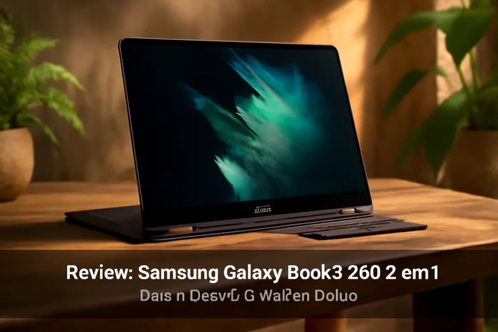 Samsung Galaxy Book3 360 2 em 1: Desempenho e Versatilidade
