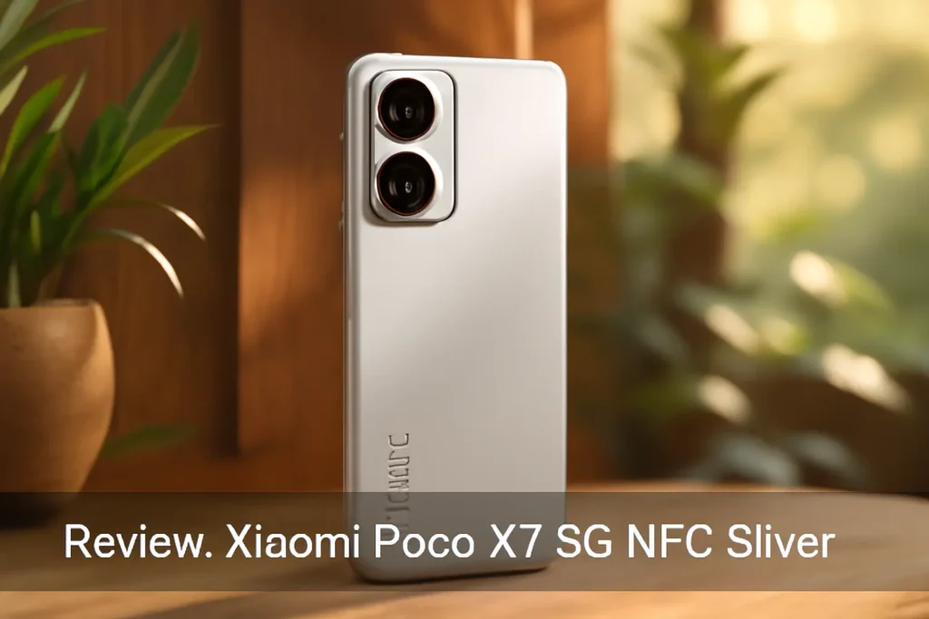 Smartphone Xiaomi Poco X7 5G NFC Silver (Prata) 8GB RAM 256GB ROM