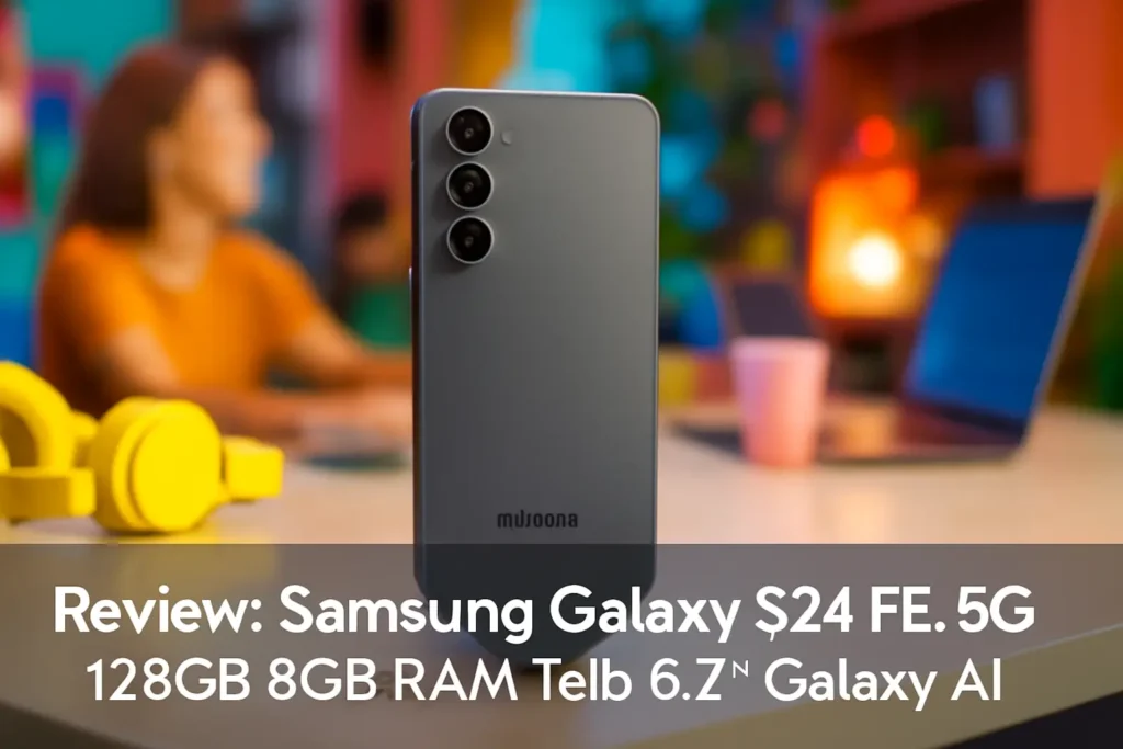 Samsung Galaxy S24 FE 5G 128GB 8GB RAM Tela 6.7" Galaxy AI (Cinza)