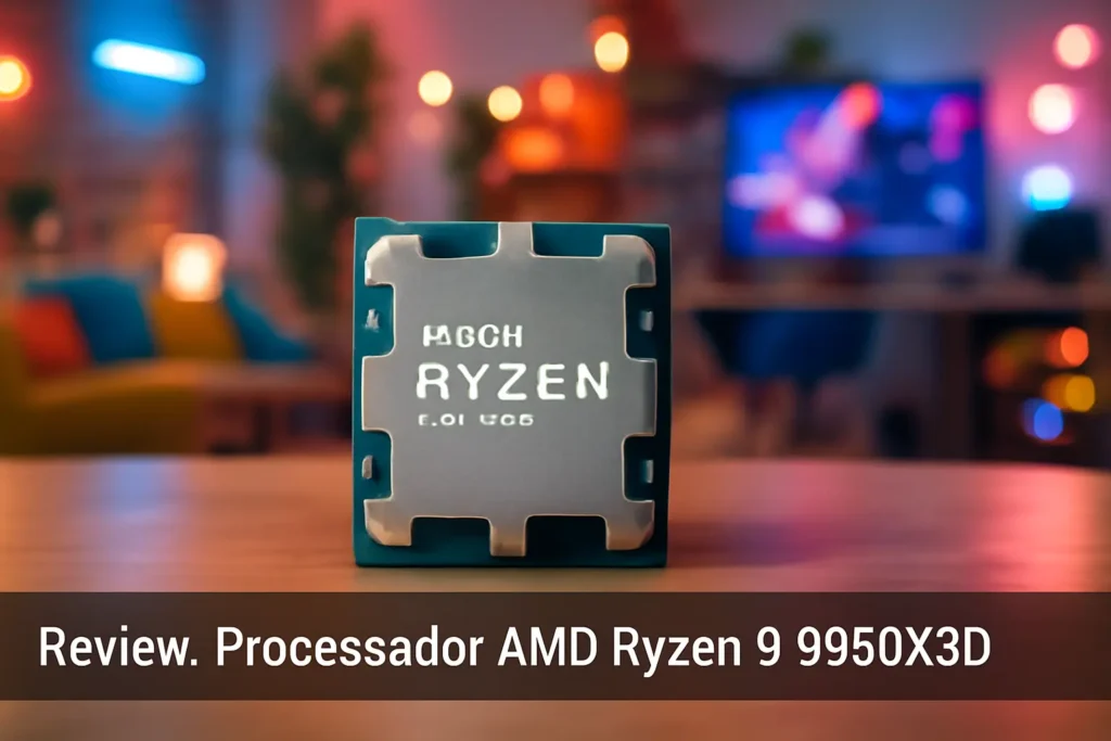 Processador AMD Ryzen 9 9950X3D: Potência e Desempenho Imbatíveis
