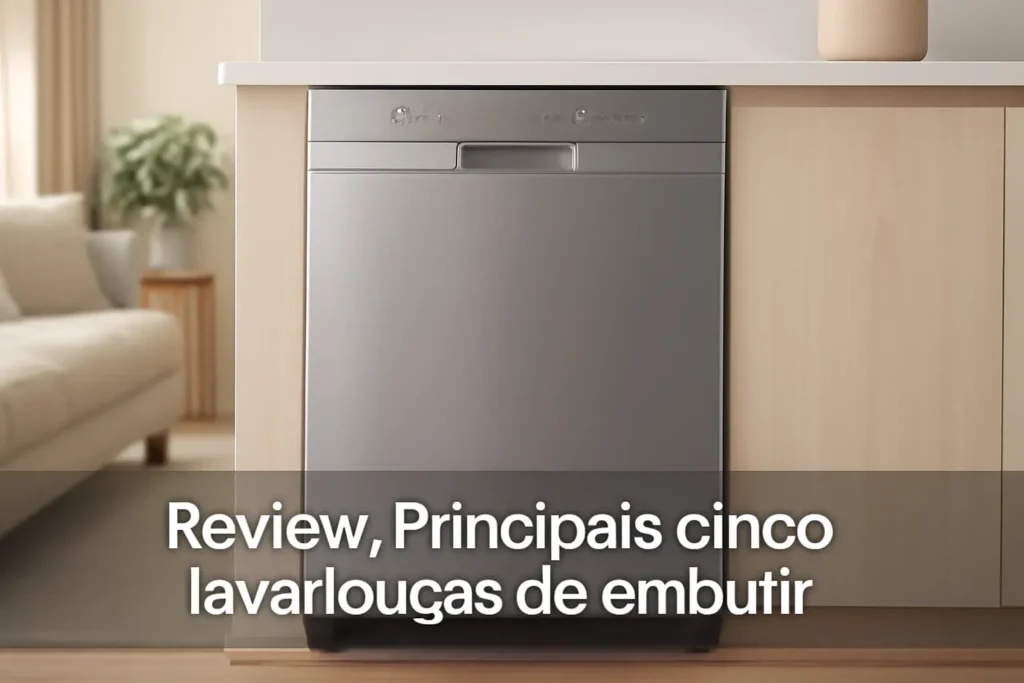 Principais Cinco lava louças de embutir