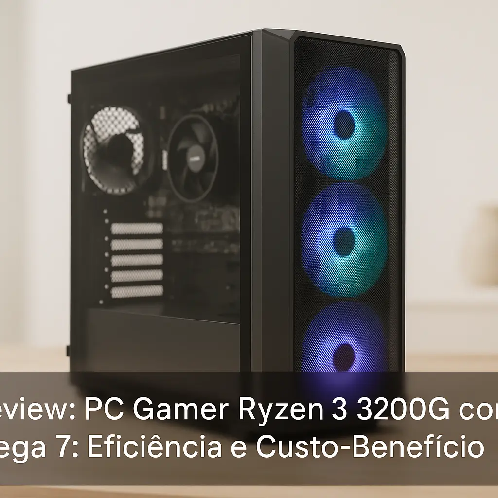 PC Gamer Ryzen 3 3200G com Vega 7: Eficiência e Custo-Benefício