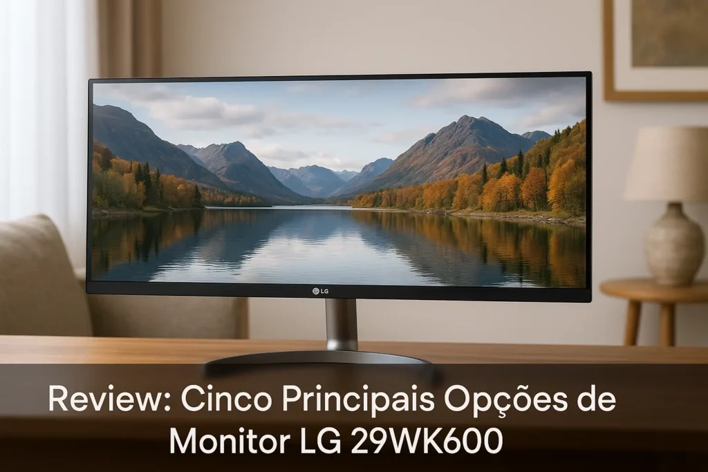 Cinco Principais Opções de monitor LG 29wk600