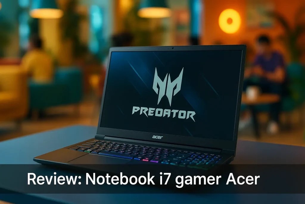 Top Cinco notebook i7 gamer acer