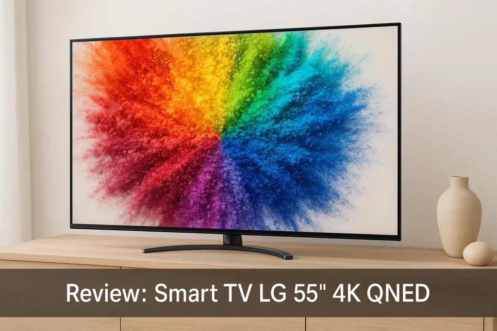 Top Cinco smart TV LG 55” 4k QNED