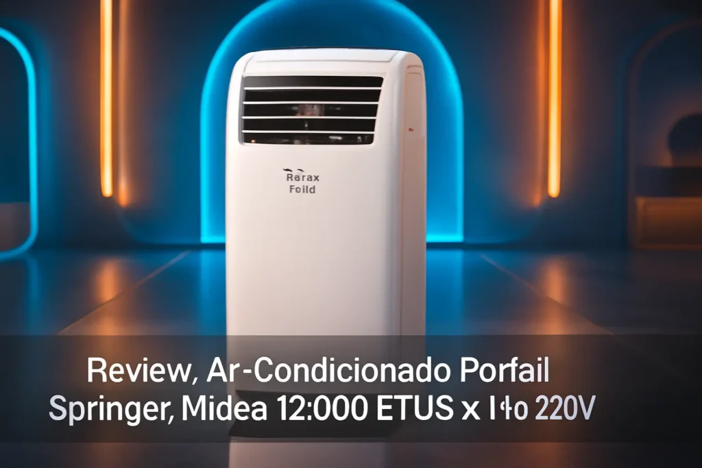 Ar-Condicionado Portátil Springer Midea 12.000 BTUs Só Frio 220V