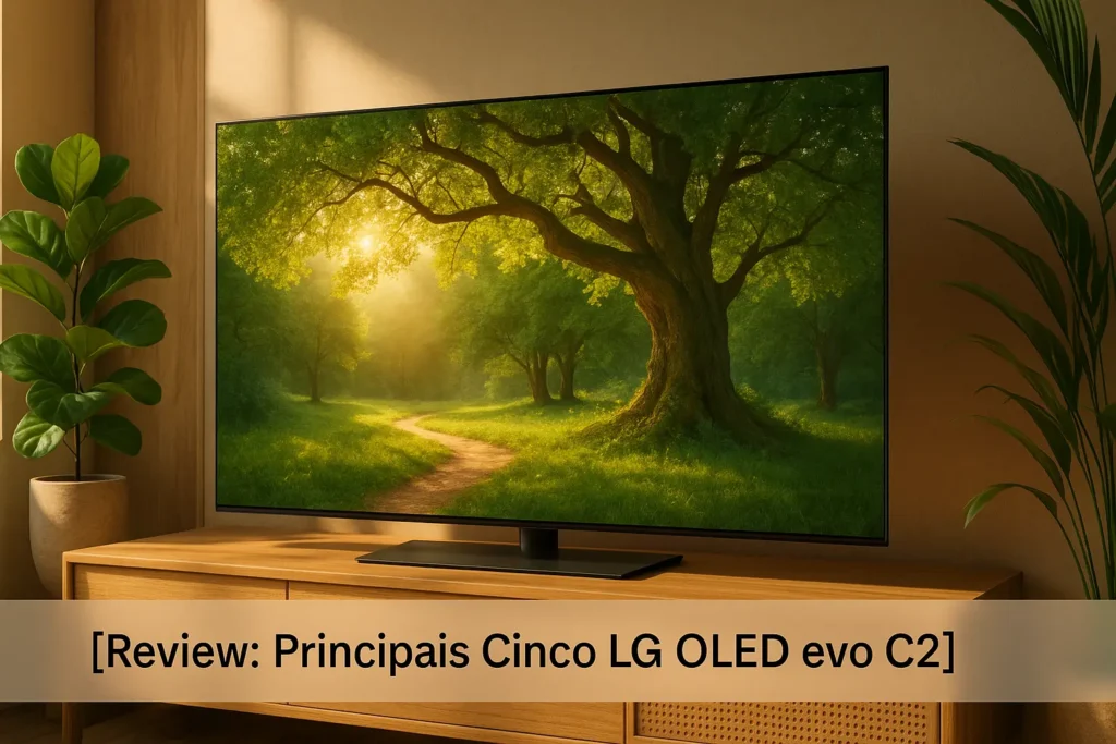 Principais Cinco LG OLED EVO c2