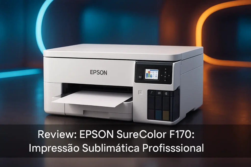 EPSON SureColor F170: Impressão Sublimática Profissional