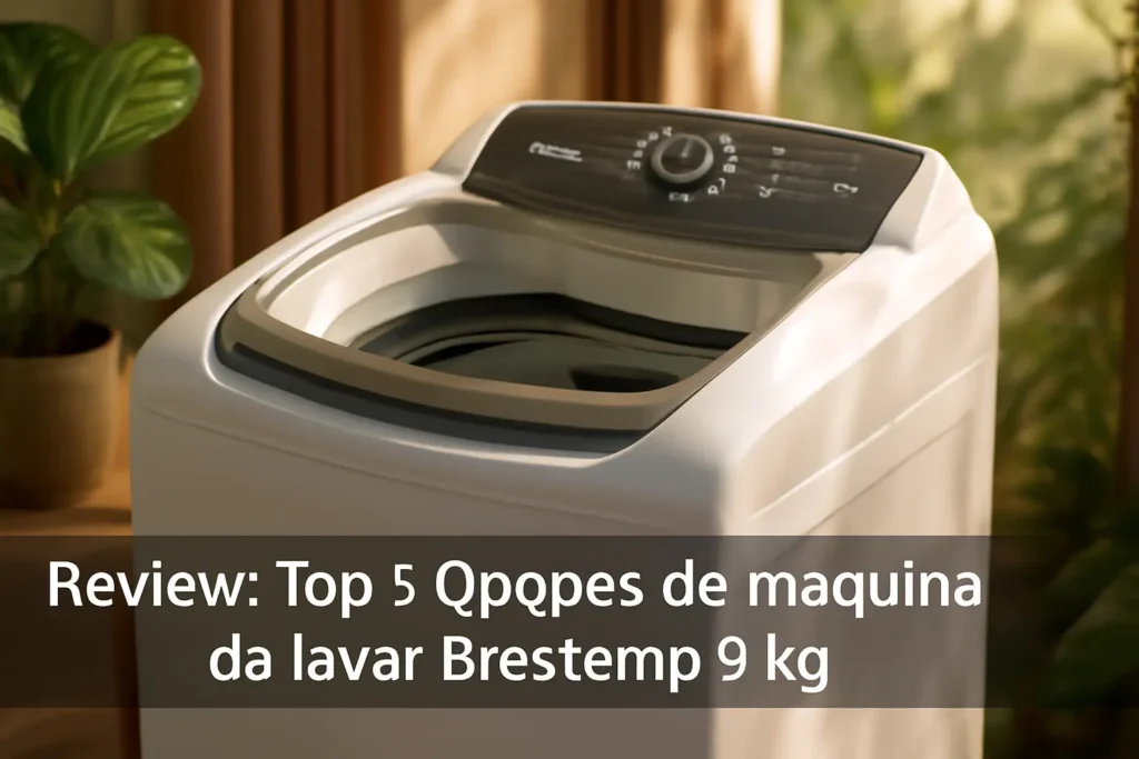 Top 5 Opções de maquina de lavar brastemp 9 kg