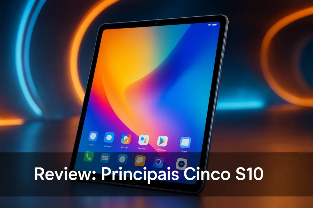 Principais Cinco S10 tablet