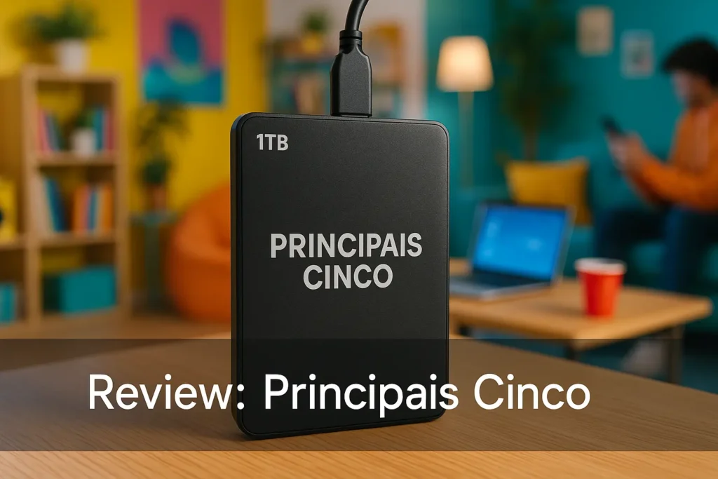Principais Cinco 1TB HD externo