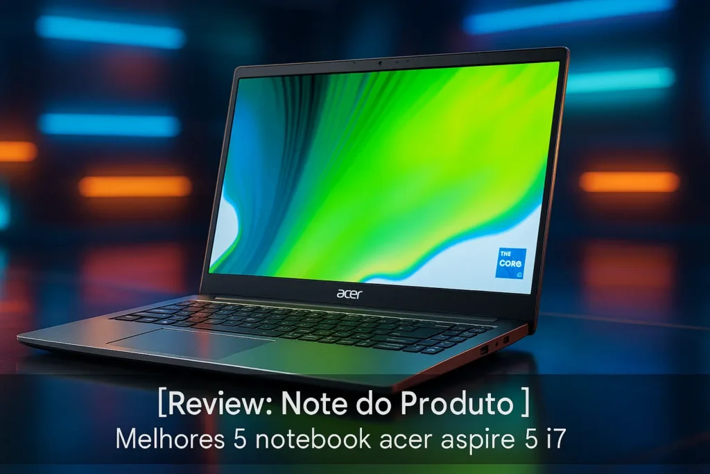 Melhores 5 notebook acer aspire 5 i7