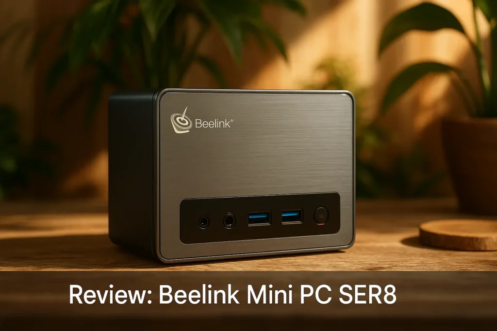 Beelink Mini PC SER8: Potência e Tela 4K em Tamanho Compacto