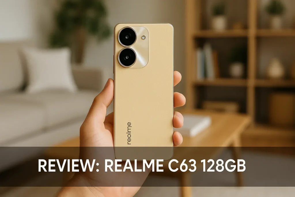 Realme C63 128GB: Desempenho e Estilo em um Só