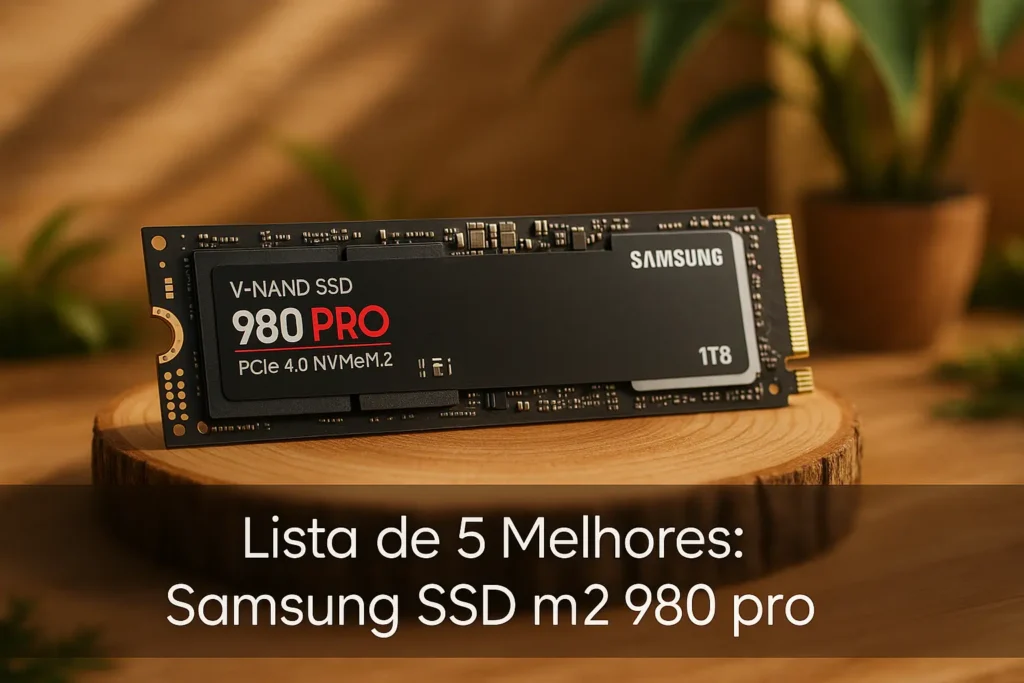 Lista de 5 Melhores: Samsung SSD m2 980 pro