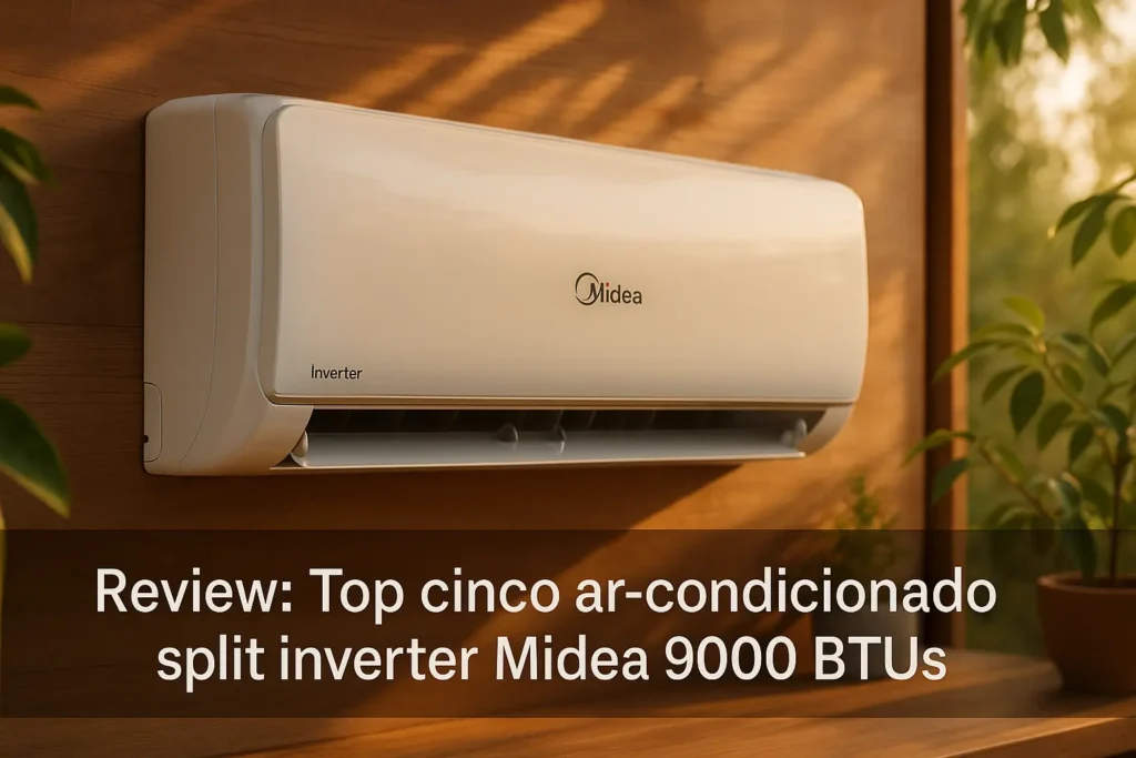 Top Cinco ar condicionado split inverter midea 9000 btus