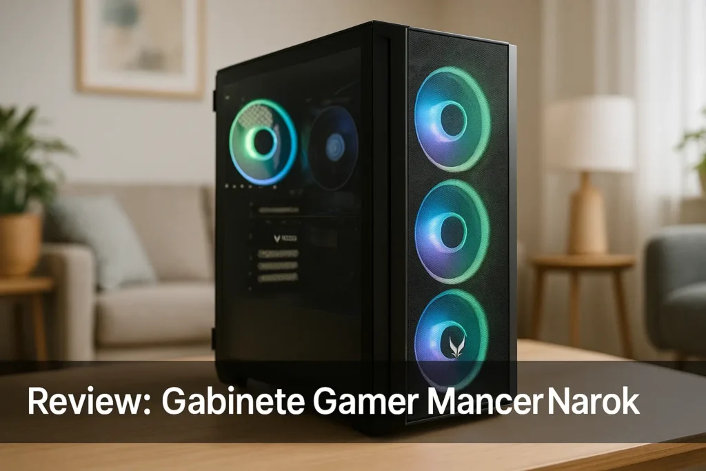 Top Cinco Gabinete Gamer Mancer Narok