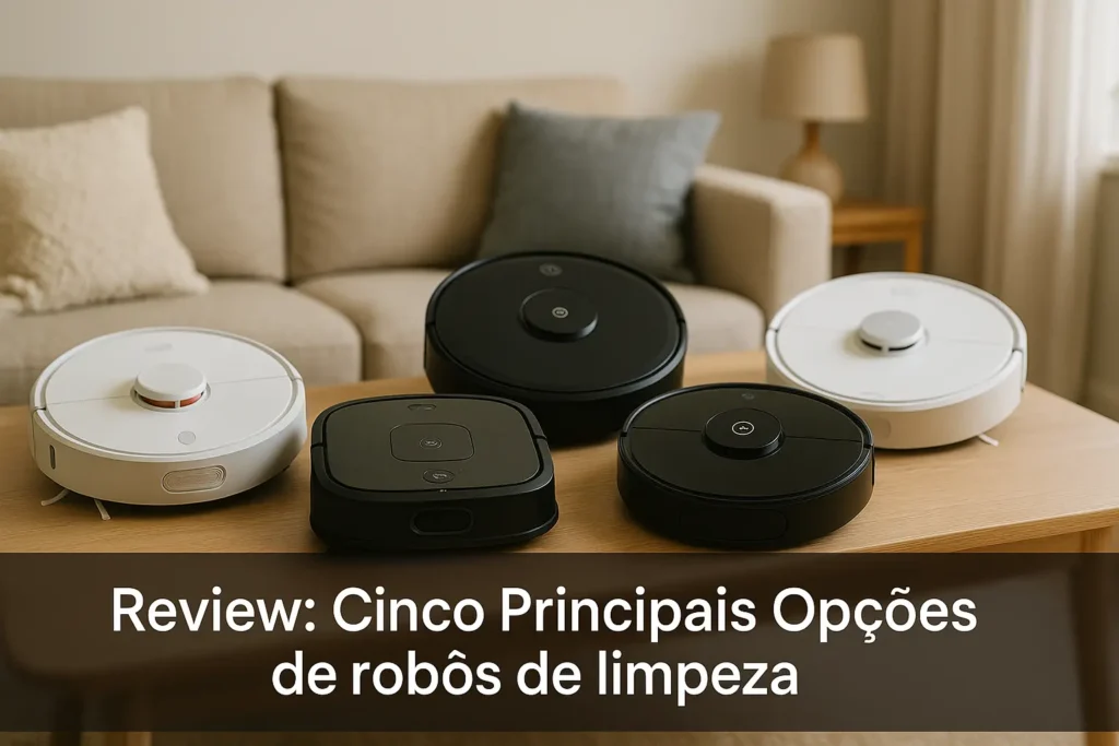 Cinco Principais Opções de robos de limpeza