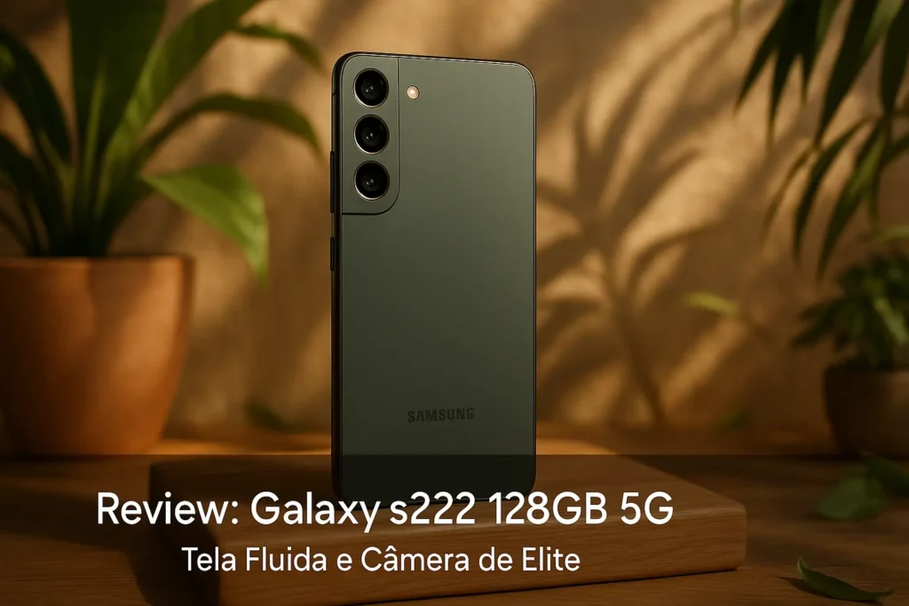Galaxy S22 128GB 5G: Tela Fluida e Câmera de Elite