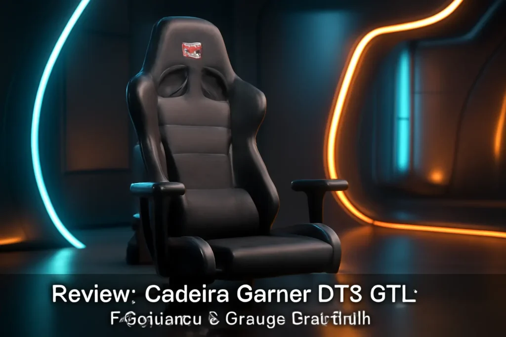 Cadeira Gamer DT3 GTL: Ergonomia e Design Premium