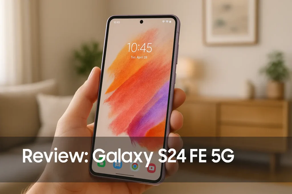 Galaxy S24 FE 5G: Desempenho, Tela e Inteligência Artificial