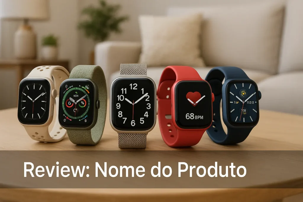 Cinco Principais Opções de relógio Apple watch