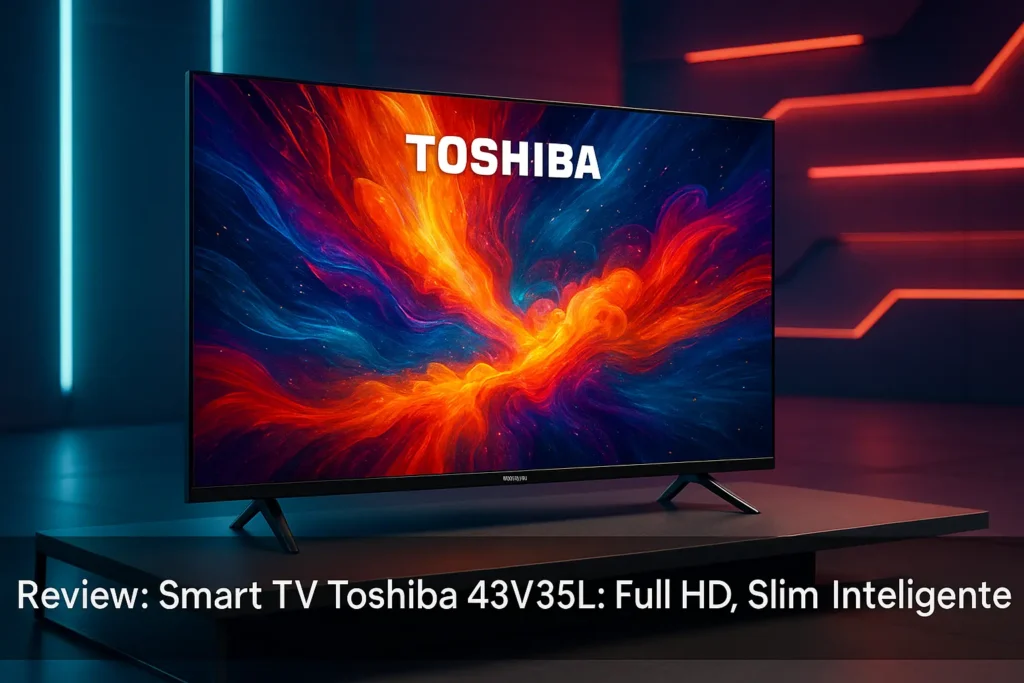 Smart TV Toshiba 43V35L: Full HD, Slim e Inteligente