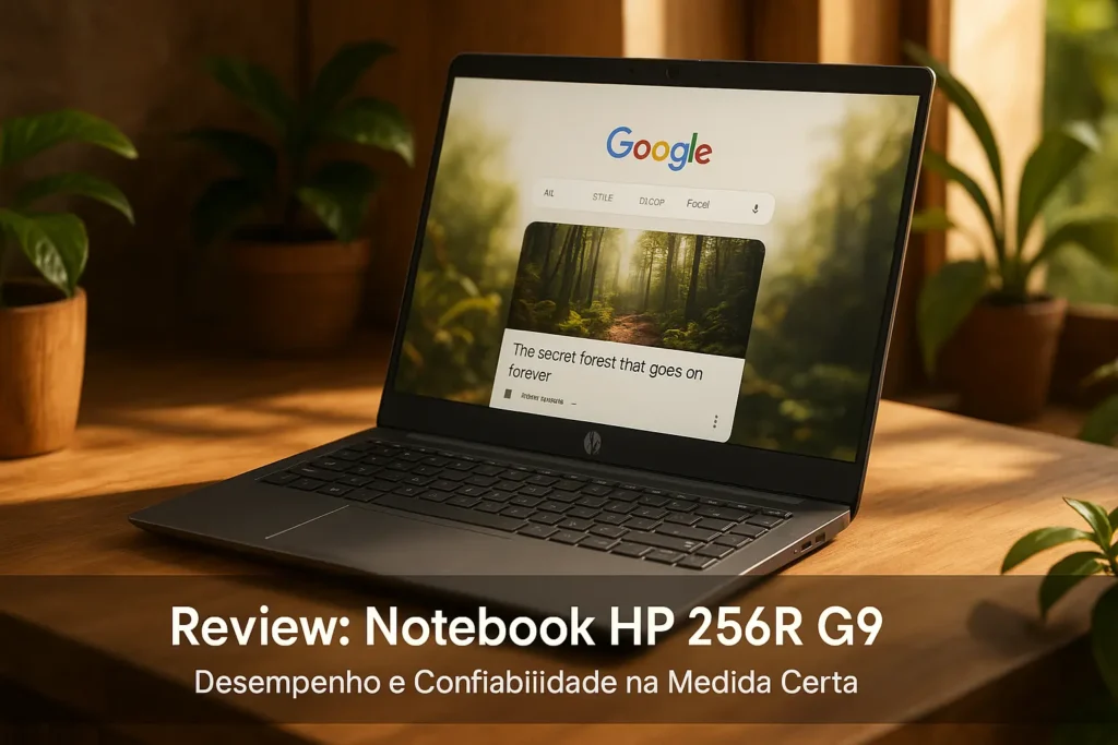 Notebook HP 256R G9: Desempenho e Confiabilidade na Medida Certa