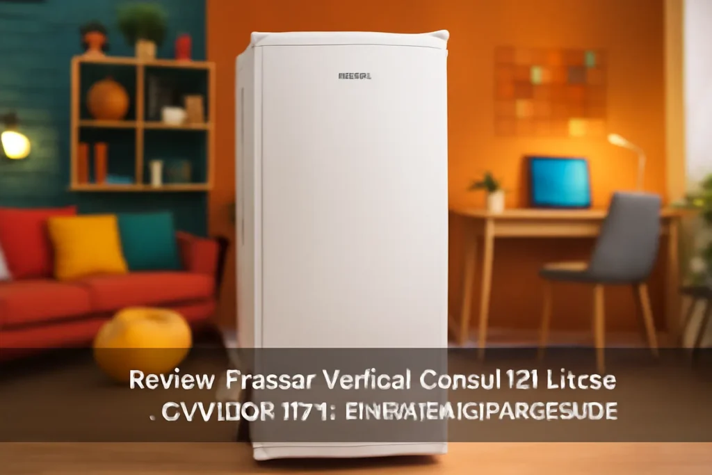 Freezer Vertical Consul 121 Litros - CVU18GB 110V: Eficiência e Praticidade