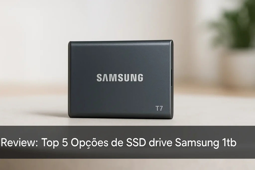Top 5 Opções de SSD drive Samsung 1tb