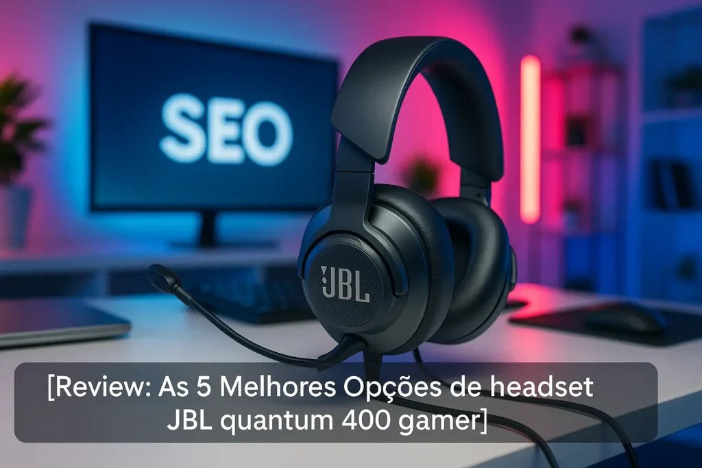 As 5 Melhores Opções de headset JBL quantum 400 gamer