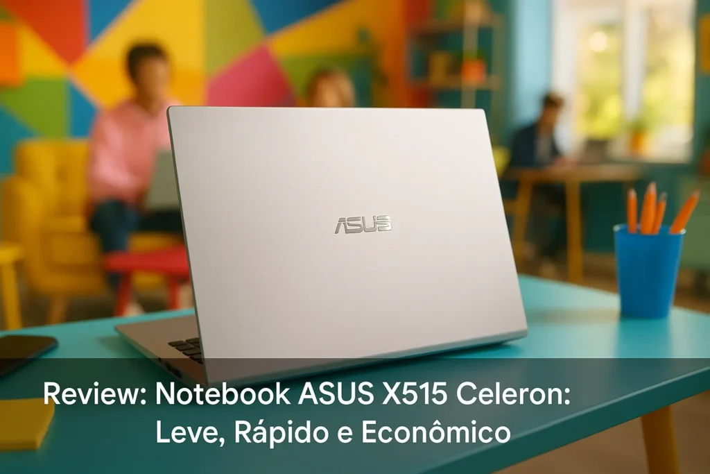 Notebook ASUS X515 Celeron: Leve, Rápido e Econômico