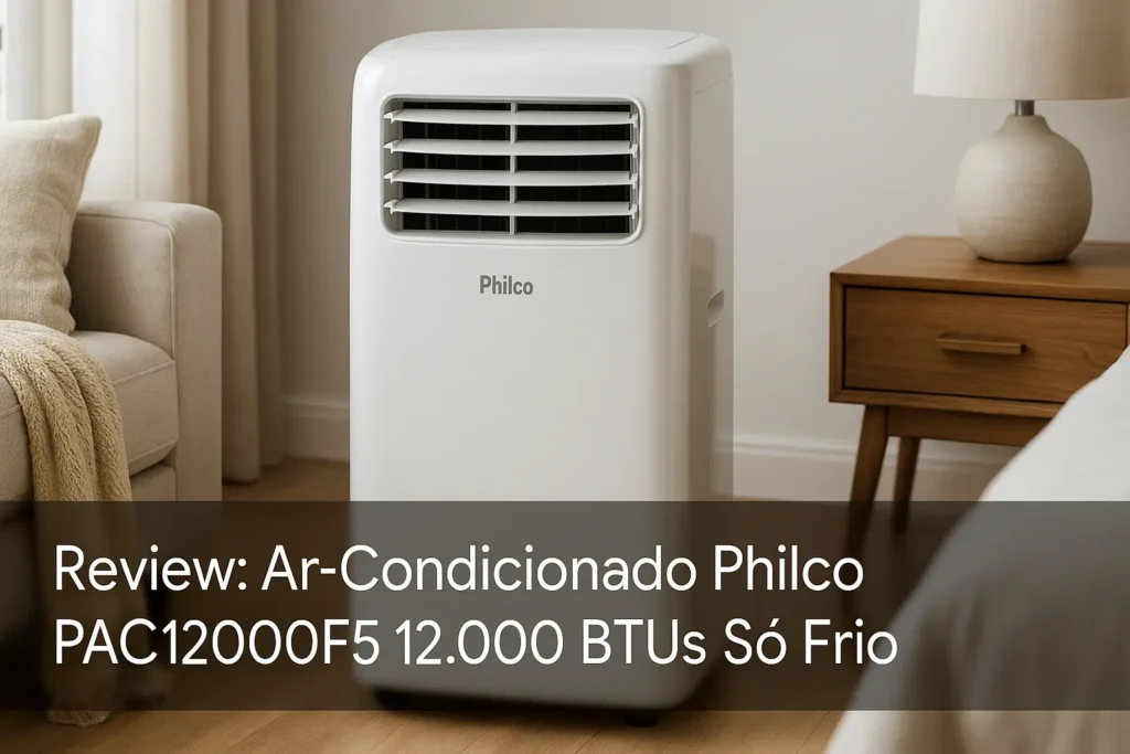 Ar-Condicionado Philco PAC12000F5 12.000 BTUs Só Frio