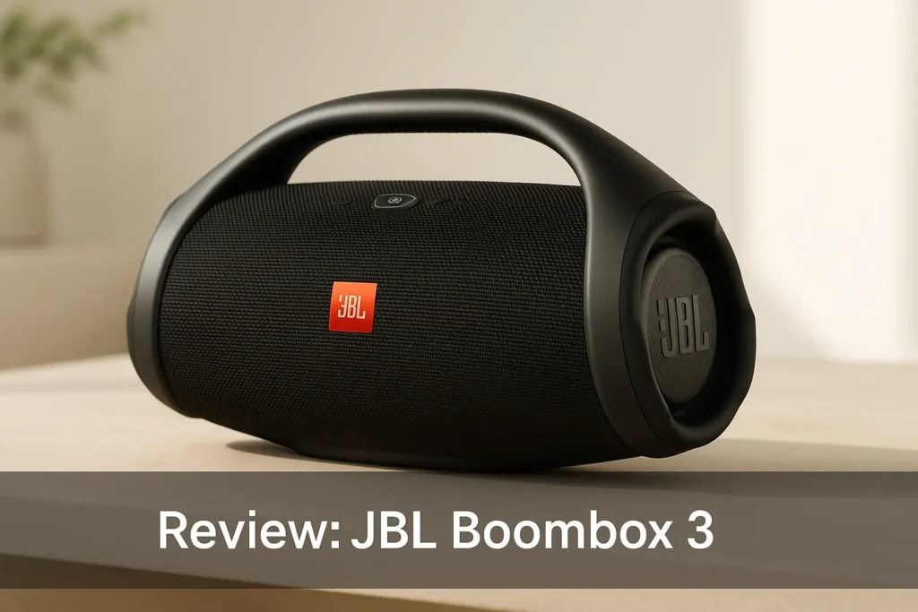 Principais 5 JBL 3 Boombox
