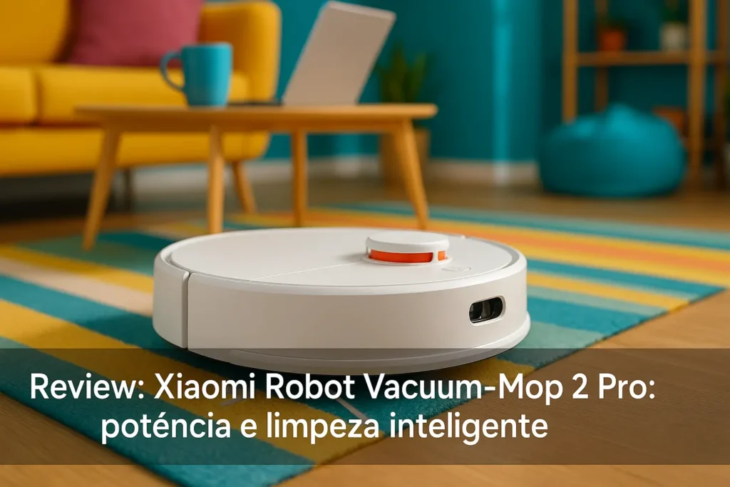 Xiaomi Robot Vacuum-Mop 2 Pro: potência e limpeza inteligente
