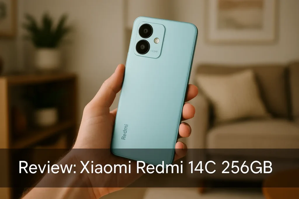 Xiaomi Redmi 14C 256GB: leve, rápido e acessível