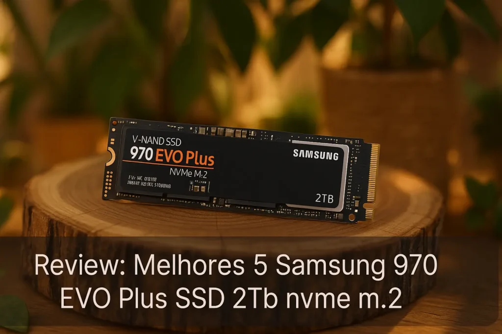 Melhores 5 Samsung 970 EVO plus SSD 2tb nvme m.2