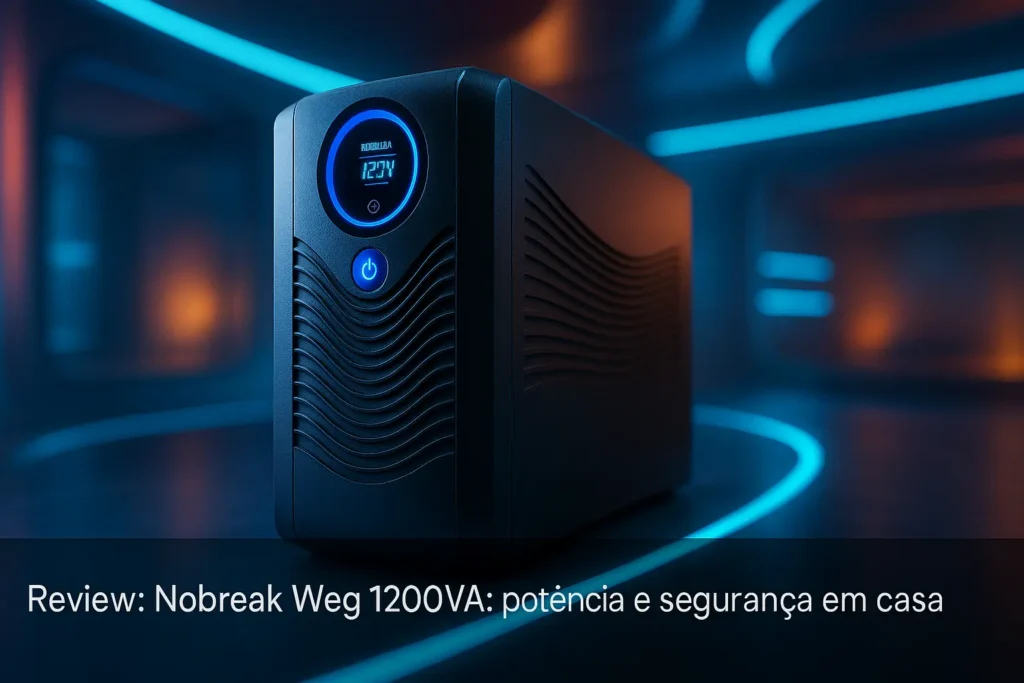 Nobreak Weg 1200VA: potência e segurança em casa