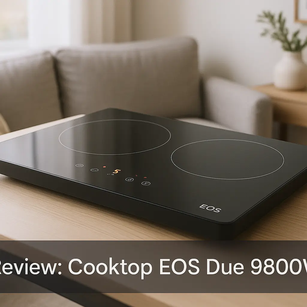 Cooktop EOS Due 9800W: potência e sofisticação na cozinha