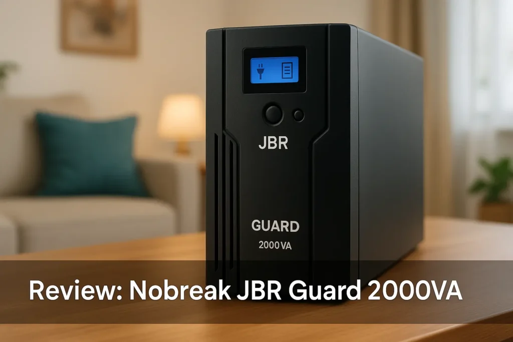 Nobreak JBR Guard 2000VA: potência e proteção constante
