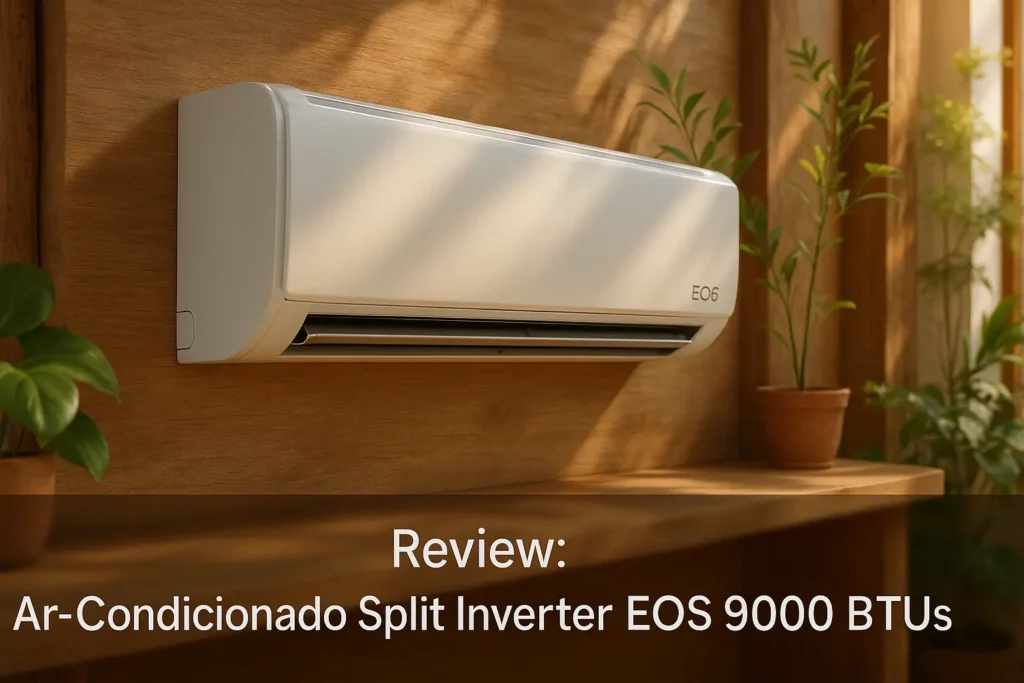 Ar-Condicionado Split Inverter EOS 9000 BTUs: eficiência e silêncio