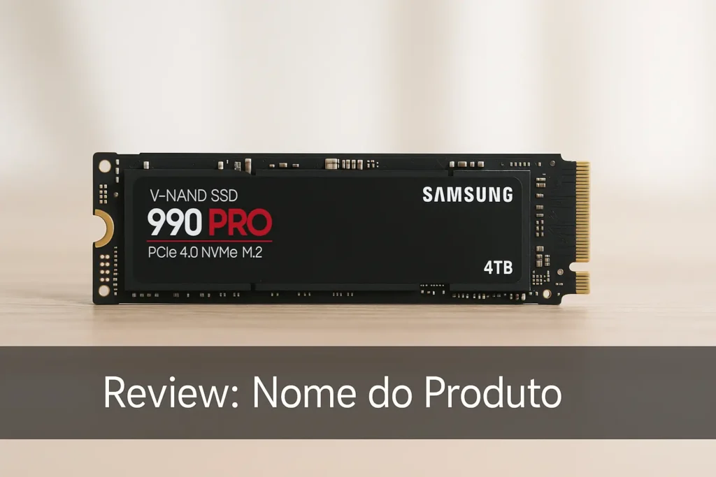 Principais 5 Samsung 990 pro SSD 4tb