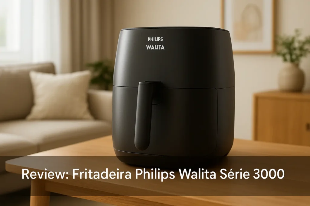 Fritadeira Philips Walita Série 3000: rápida, silenciosa e econômica
